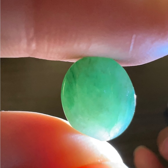 7.35 CT Natural Myanmar Jadeite Jade A Type loose gemstone. - Picture 7 of 14